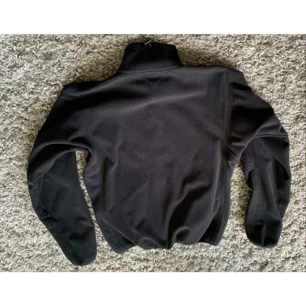 Marmot Black Windstopper Full Zip Gorpcore Fleece Jacket Coat men’s M